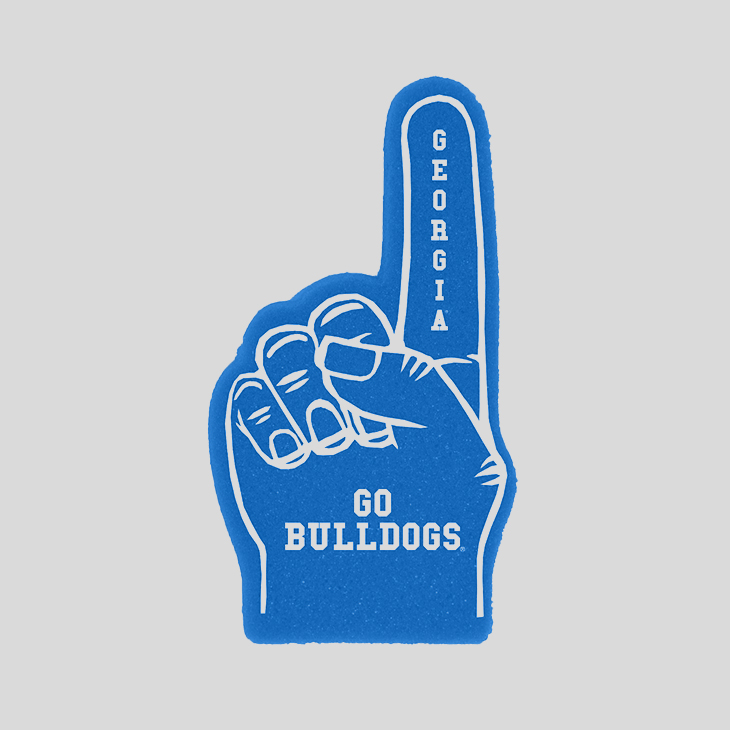University of Georgia fan glove - Go Bulldogs!